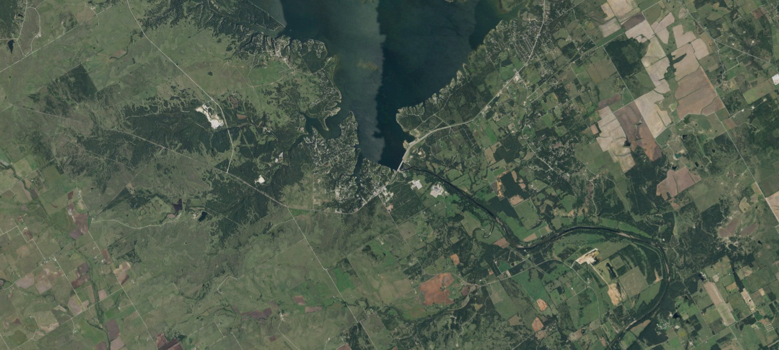 Map of Soldiers Bluff Park