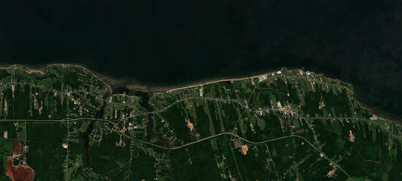 Map of Gagnon Beach Campground
