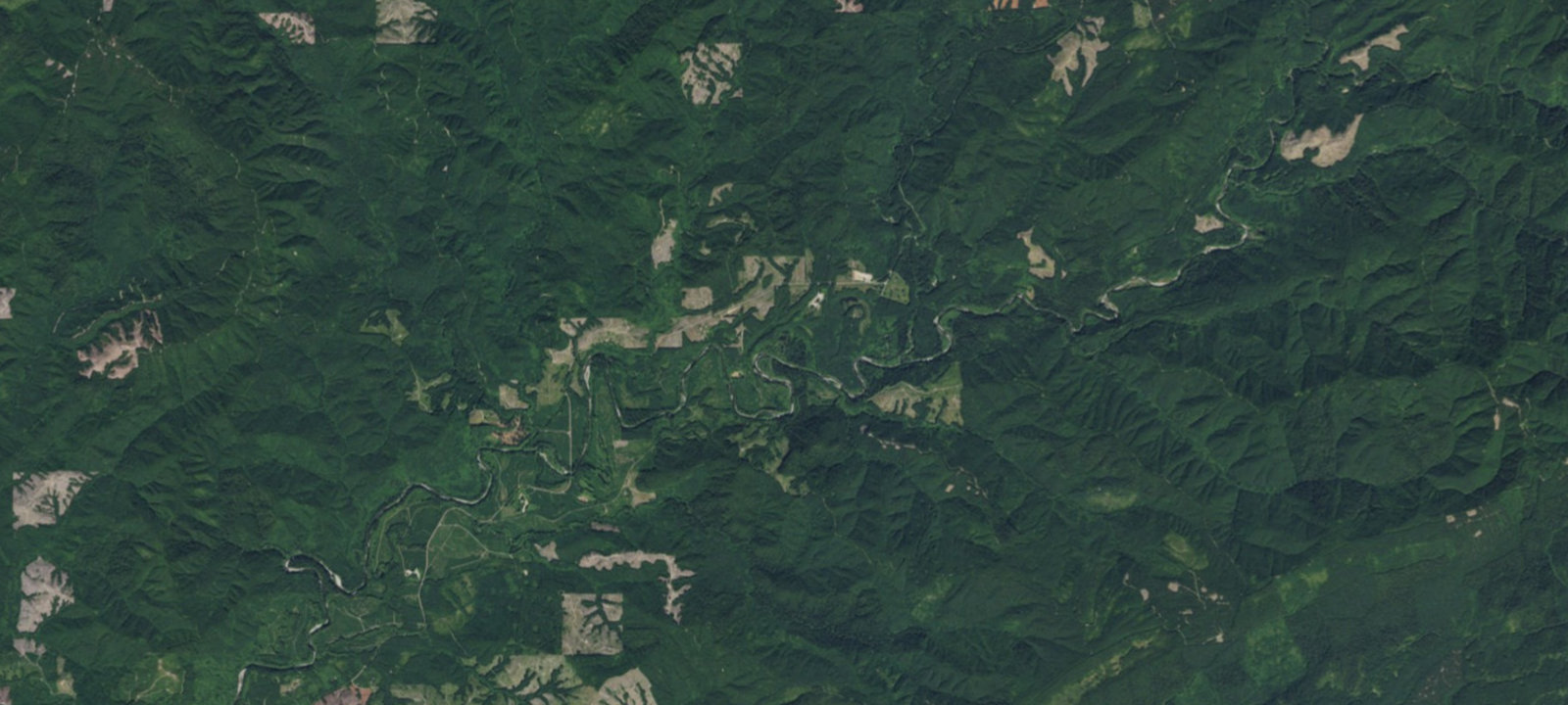 Map of Coppermine Bottom Campground