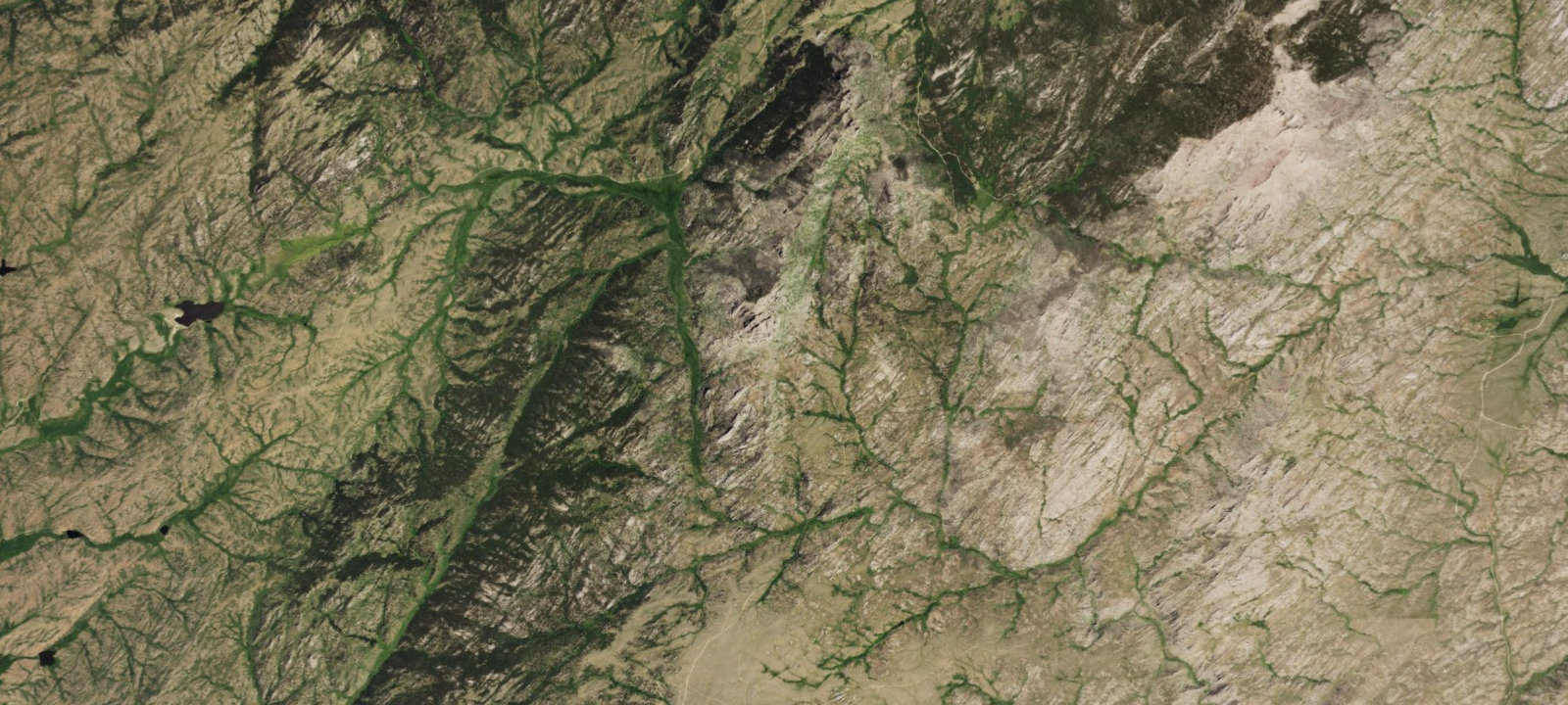 Map of Jack Squirrel Peak Camp 1