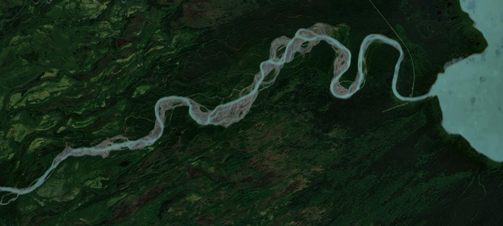 Map of Middle Dangerous River Cabin