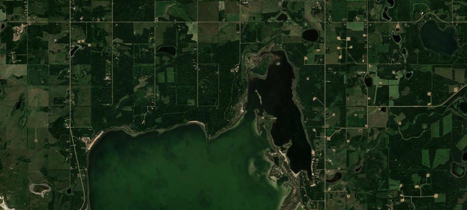 Map of Muriel Lake M.D. Campground