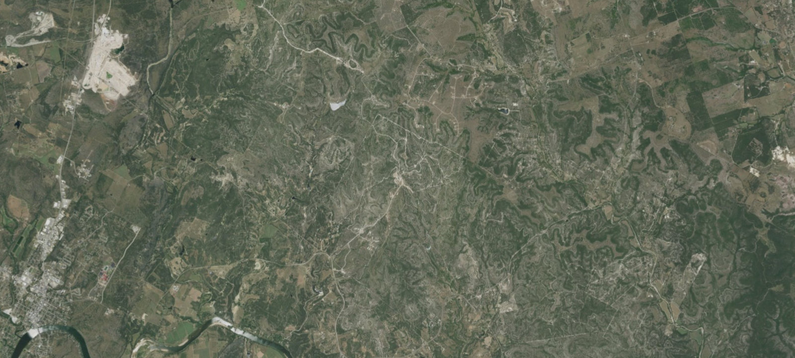 Map of Area B Campgrounds
