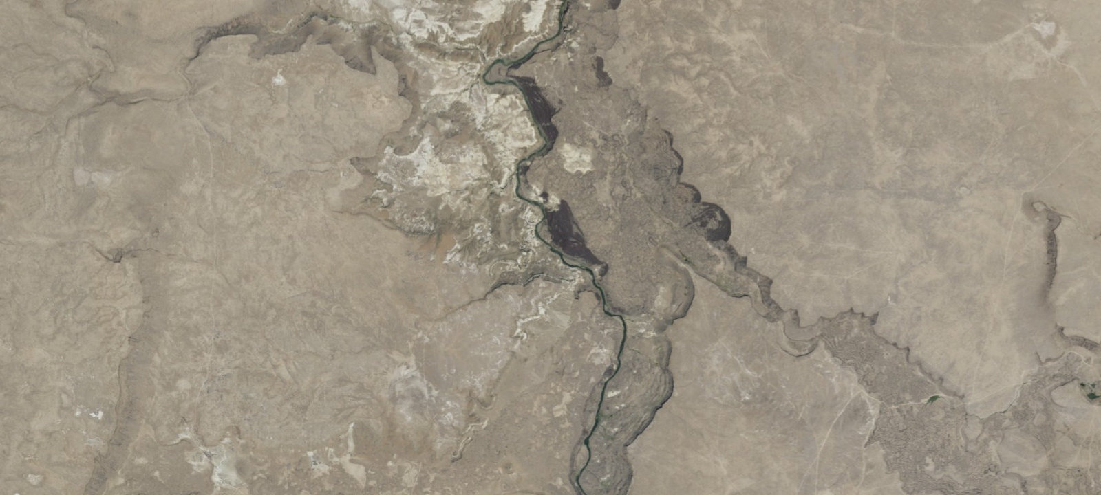Map of Chalk Basin