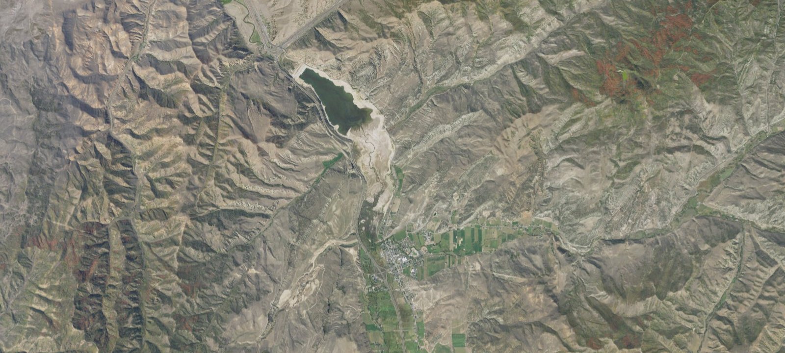 Map of Dry Hollow Campground