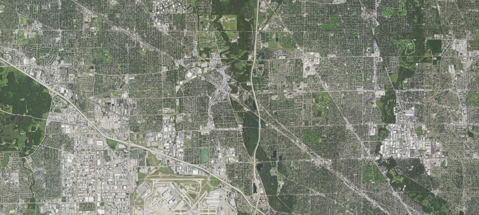 Map of Des Plaines Methodist Camp Ground
