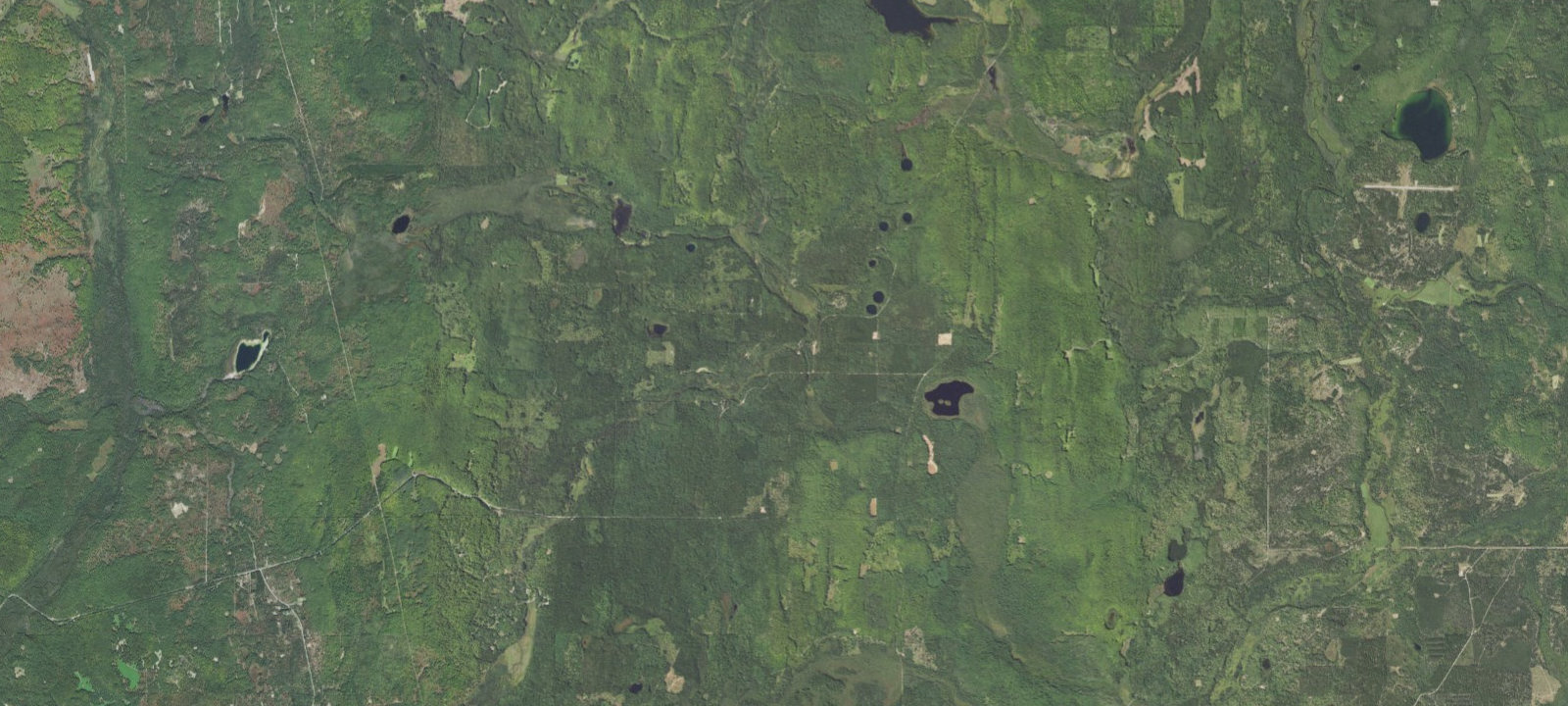 Map of Pigeon River State Forest Campground