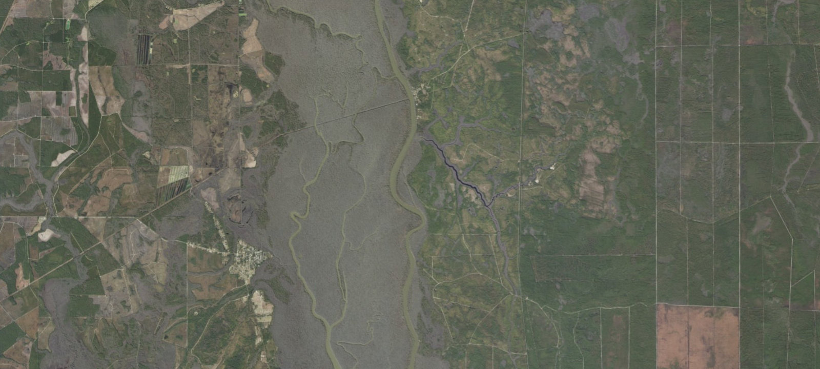Map of Smith Creek Landing