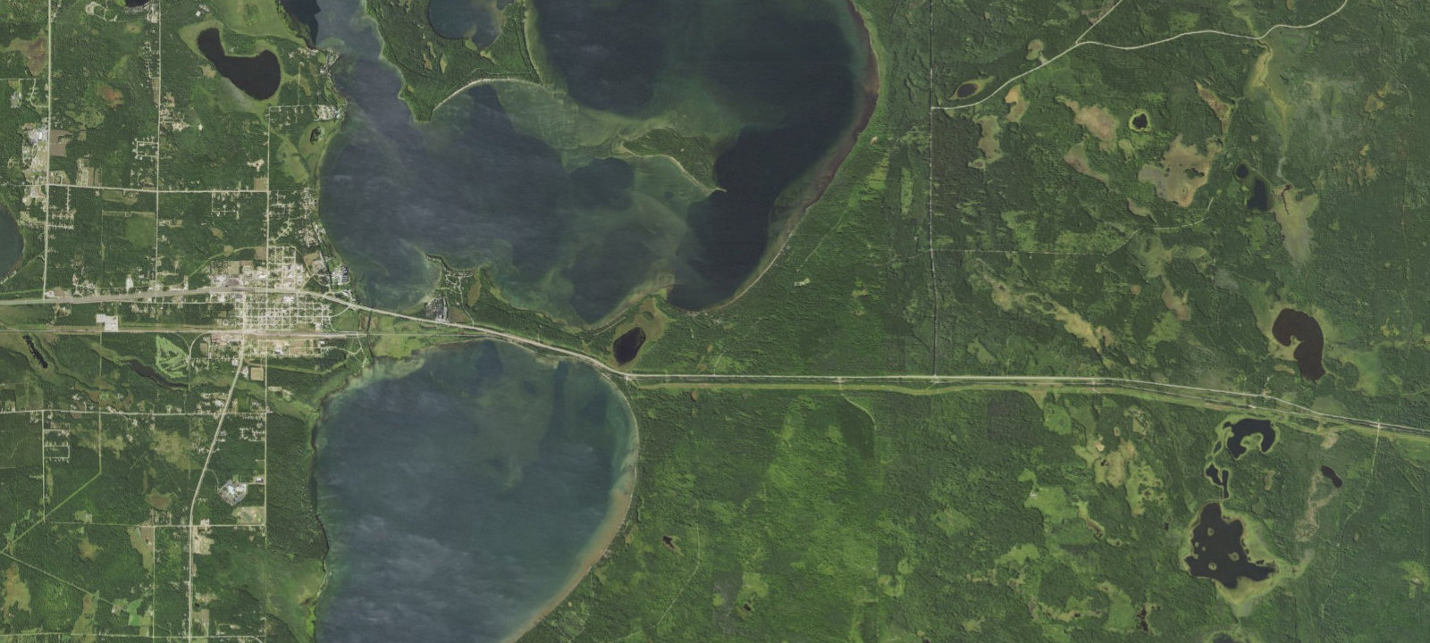 Map of Norway Beach Loop