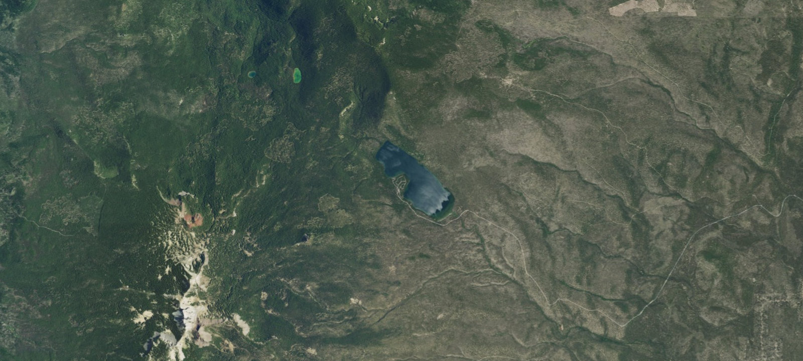 Map of Digit Point Campground