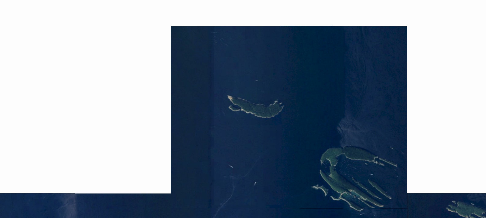 Map of Patos Island Campsite 8