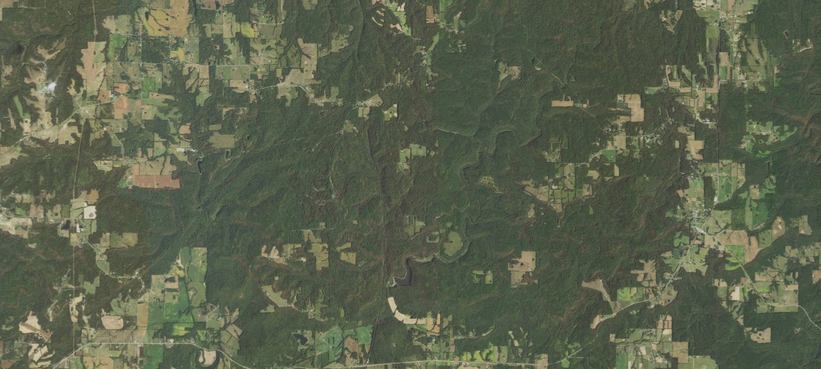 Map of Primitive Campsite Jackson Falls