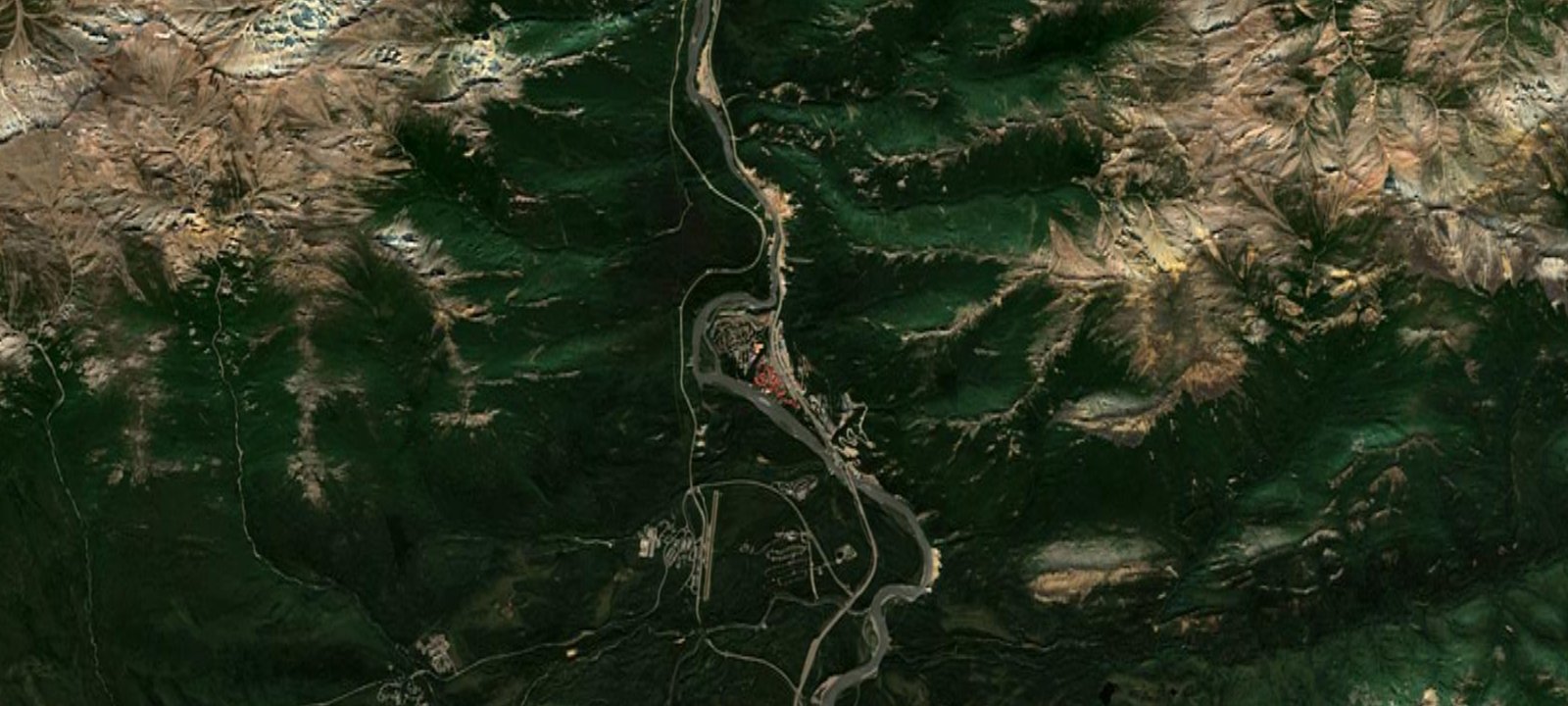 Map of Denali Rainbow Village RV Park