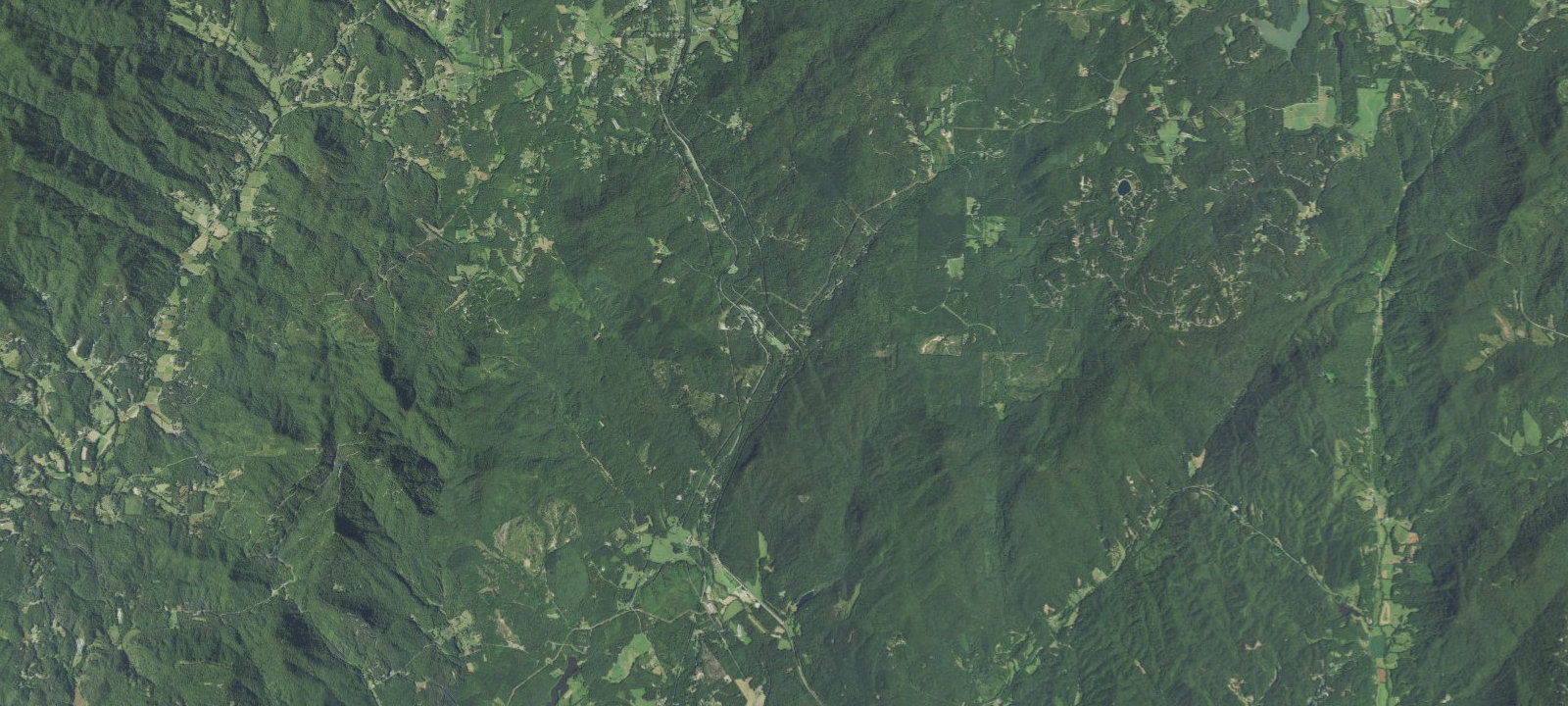 Map of Vein Mountain Gold Camp & Carolina Emerald Mine