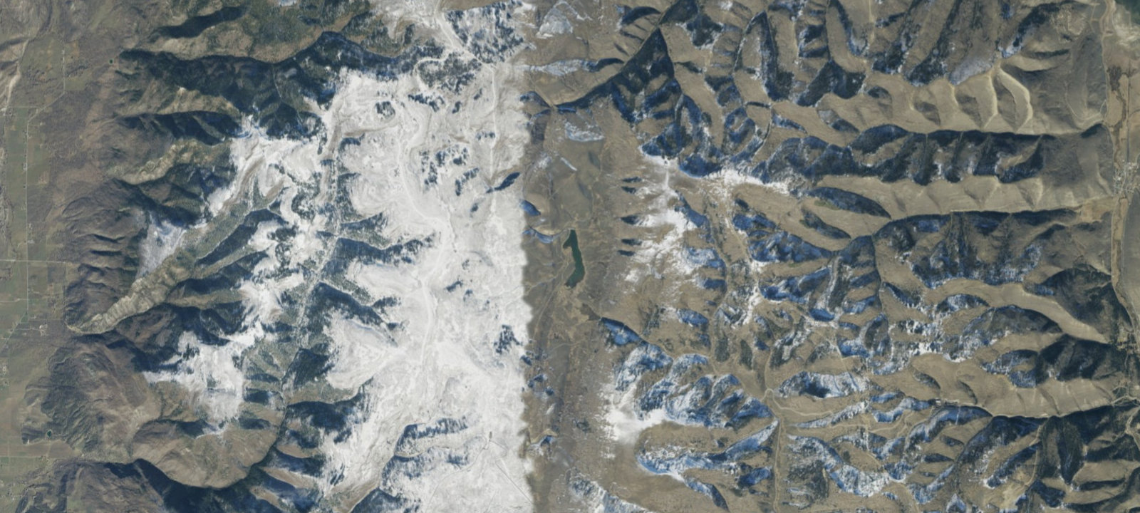 Map of Gooseberry Reservoir