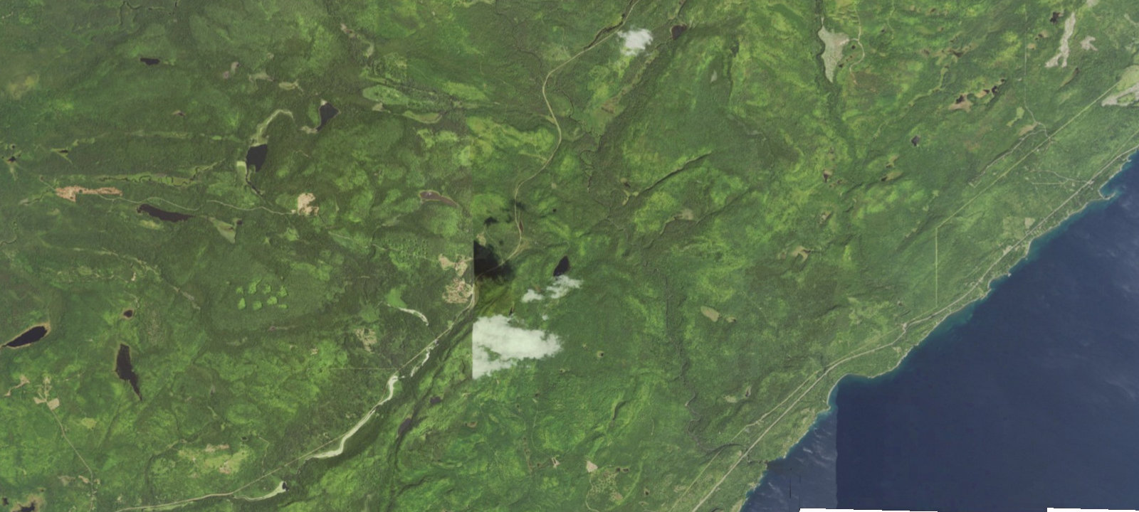 Map of Campsite 20