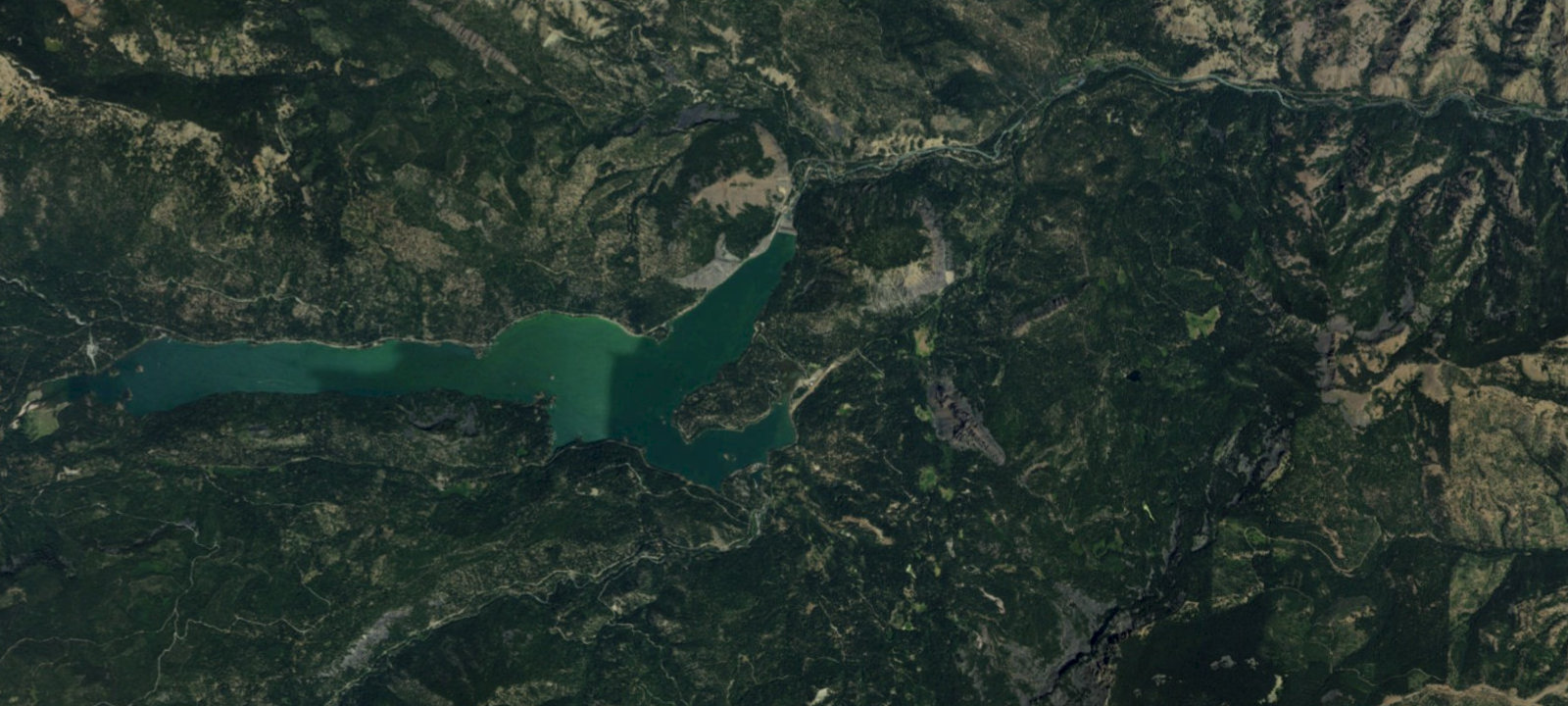 Map of Peninsula Campground / Rimrock Boat Launch