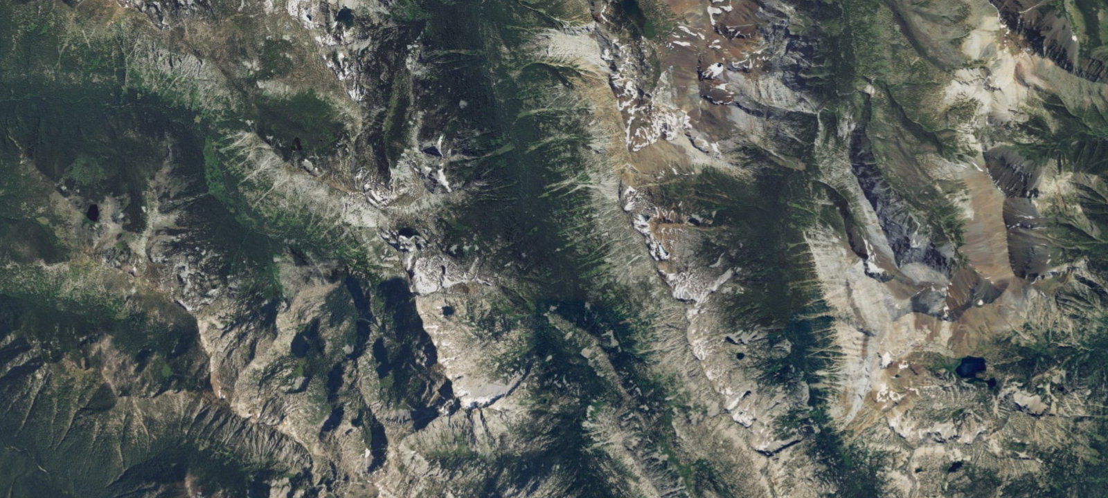 Map of Two Pan Campground