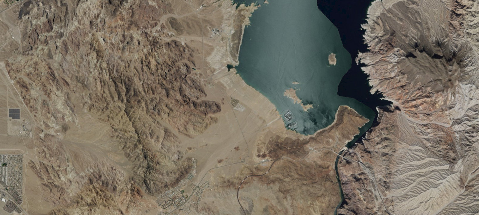 Map of Lake Mead RV Village