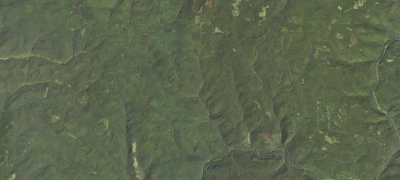 Map of Triple Forks East Campsites