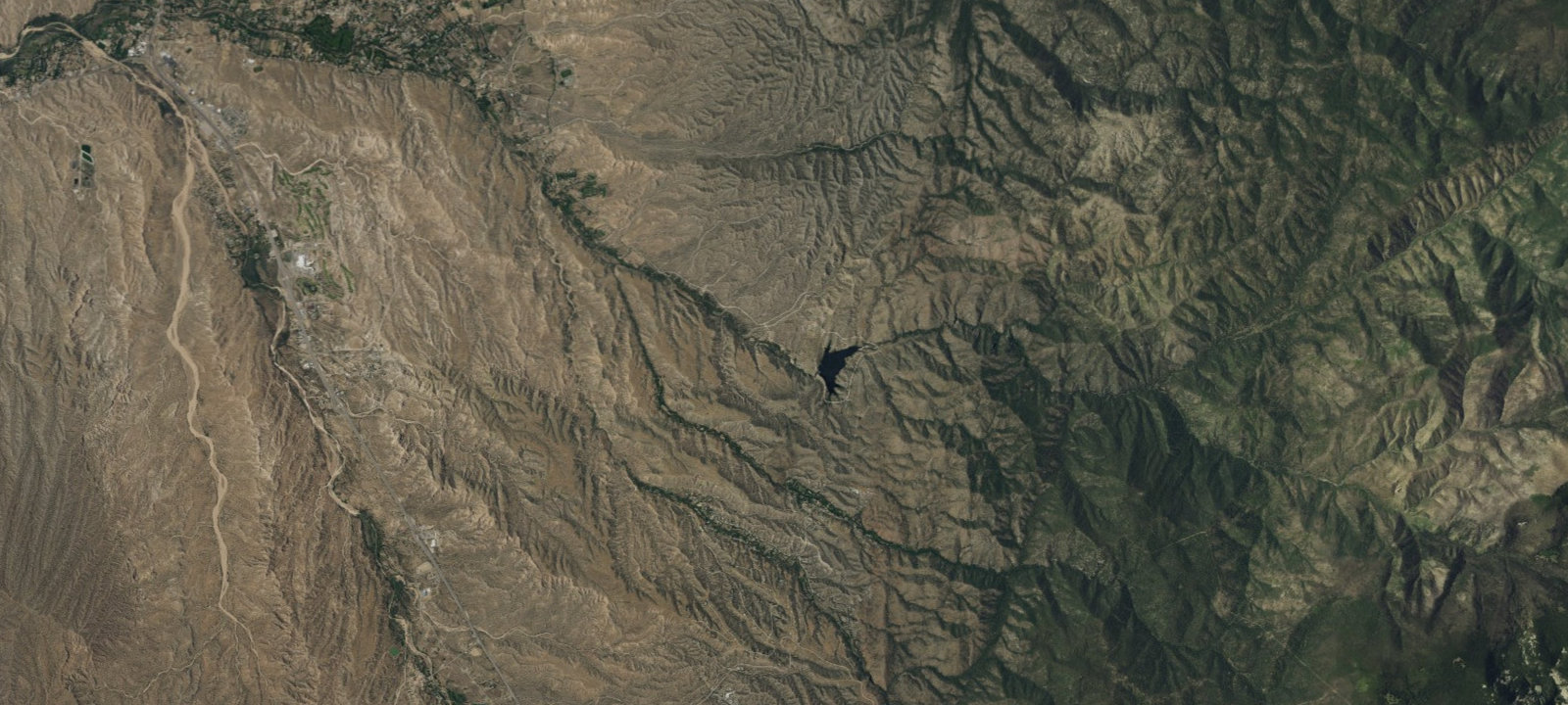 Map of Nambé Falls & Lake Recreation Area