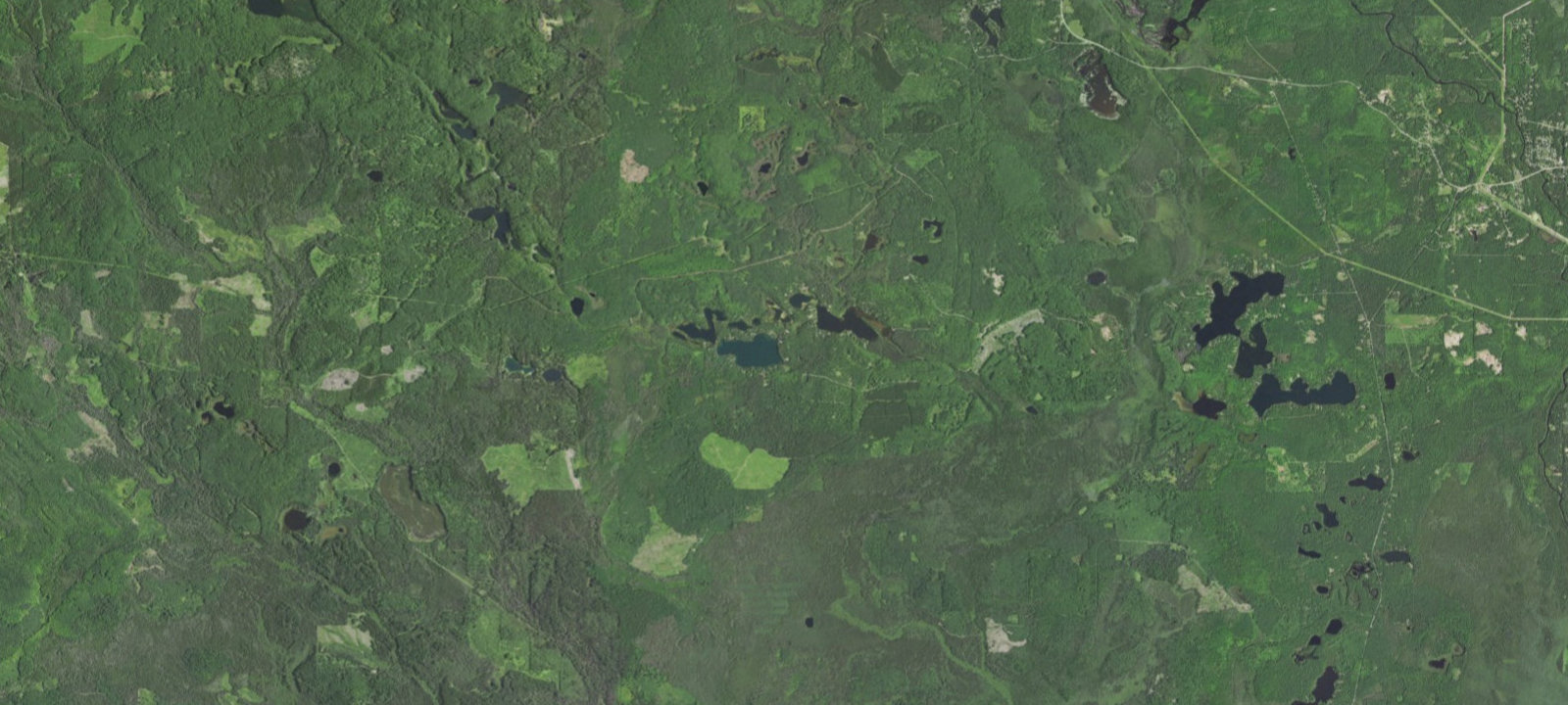 Map of Bass Lake State Forest Campground (Marquette)