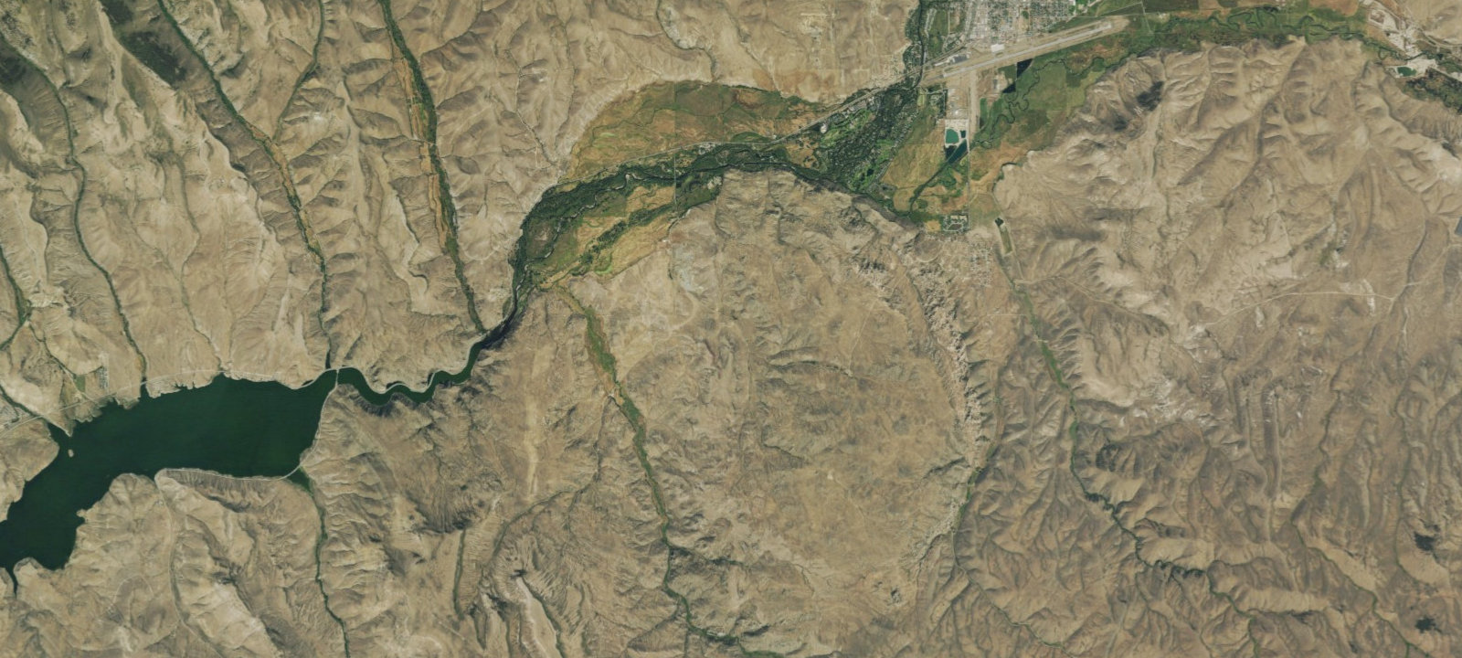 Map of Hartman Rocks Designated Dispersed Campsite 3