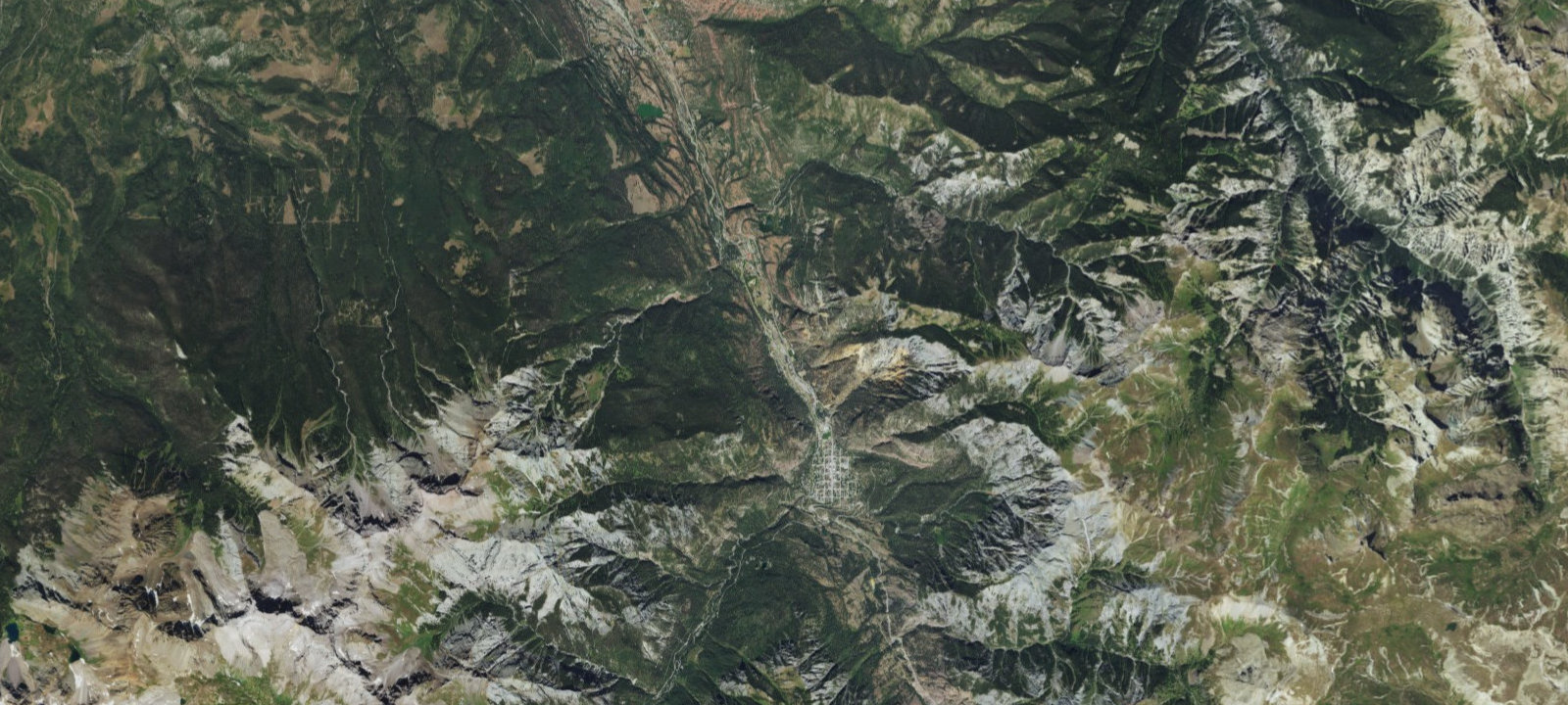 Map of Ouray Riverside Resort RV Park