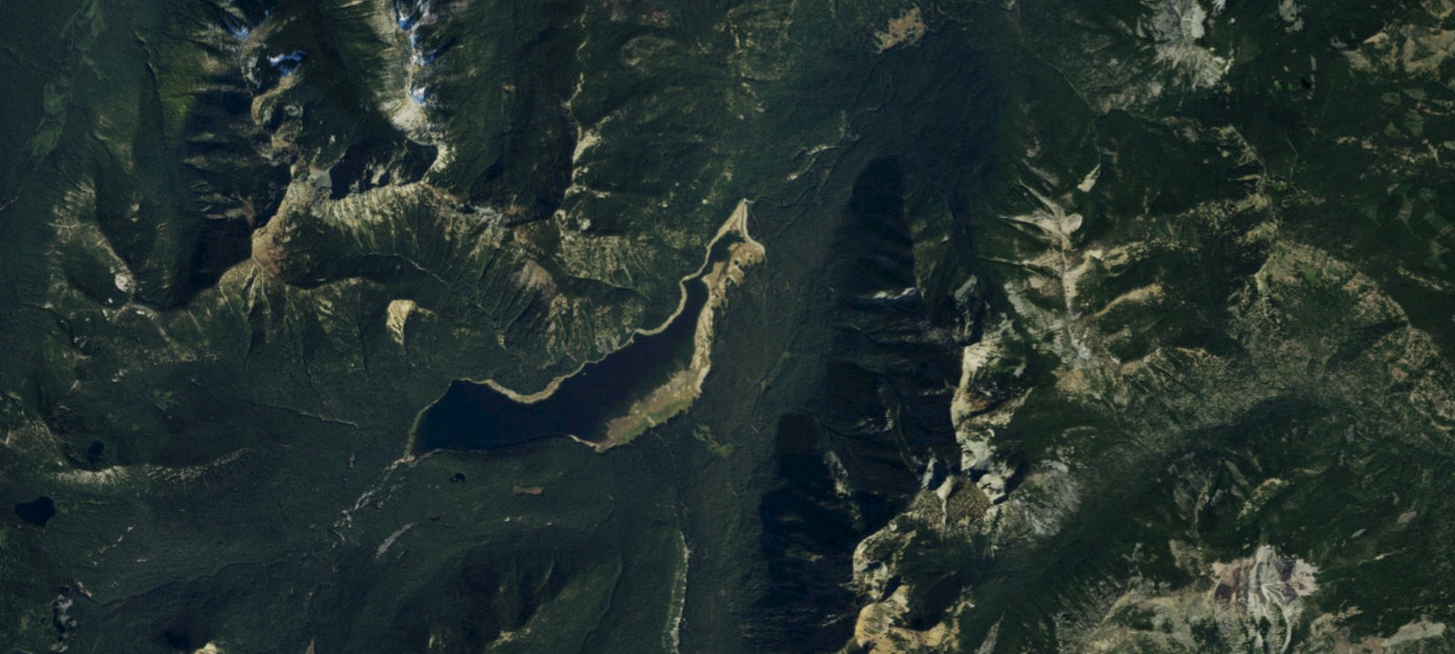 Map of Bumping Lake Campground