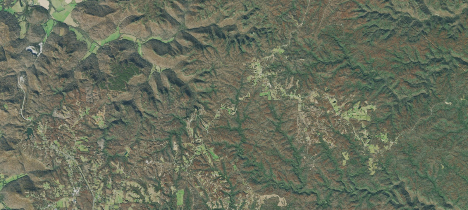 Map of Laurel Creek Campground