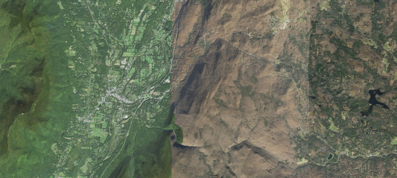 Map of Spruce Peak Shelter