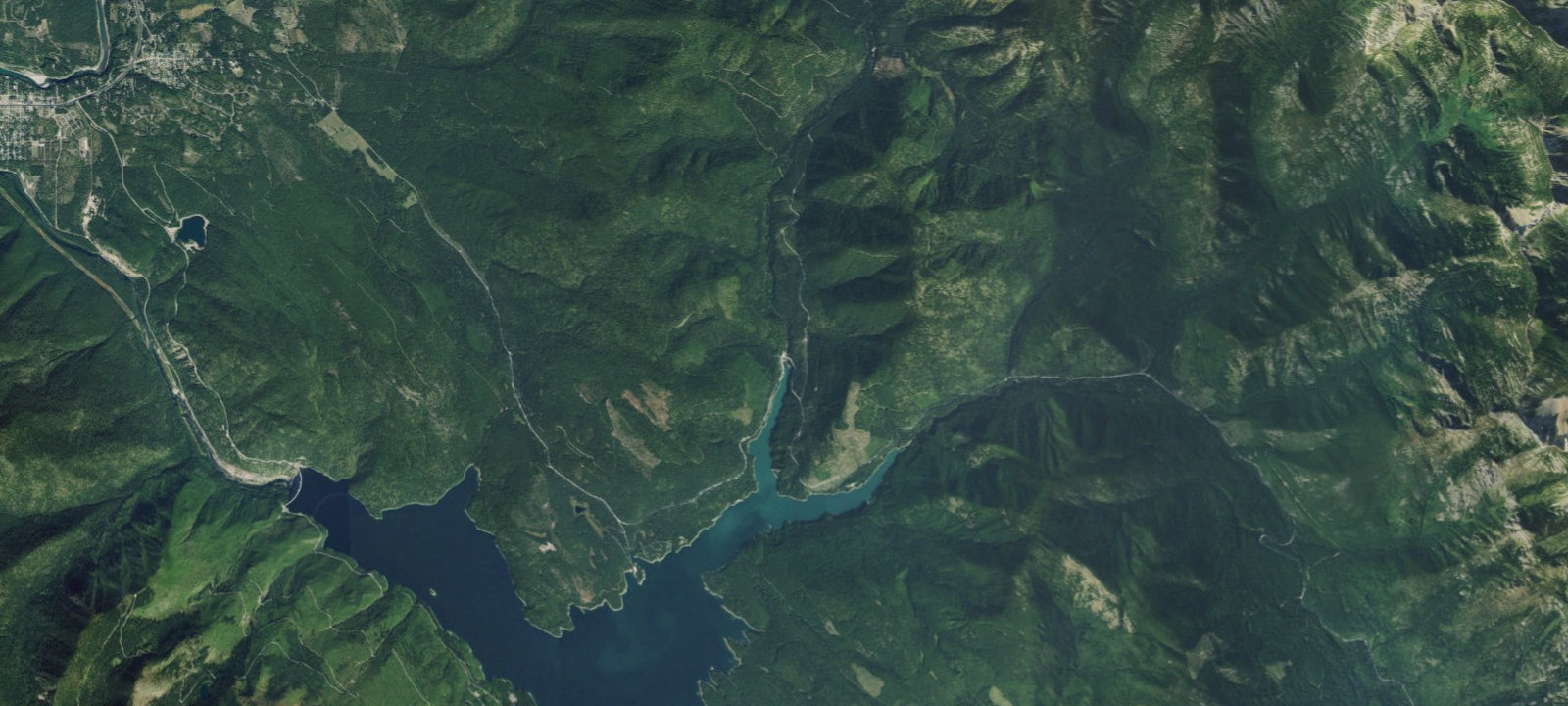 Map of Emery Creek Dispersed North