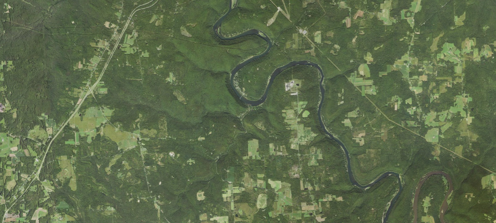 Map of Marlowe's Scenic River Campground