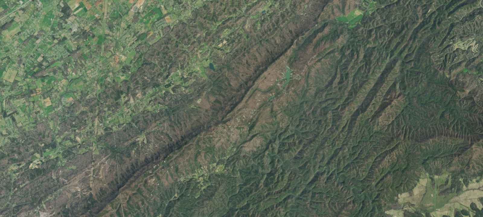 Map of Look Rock Campground