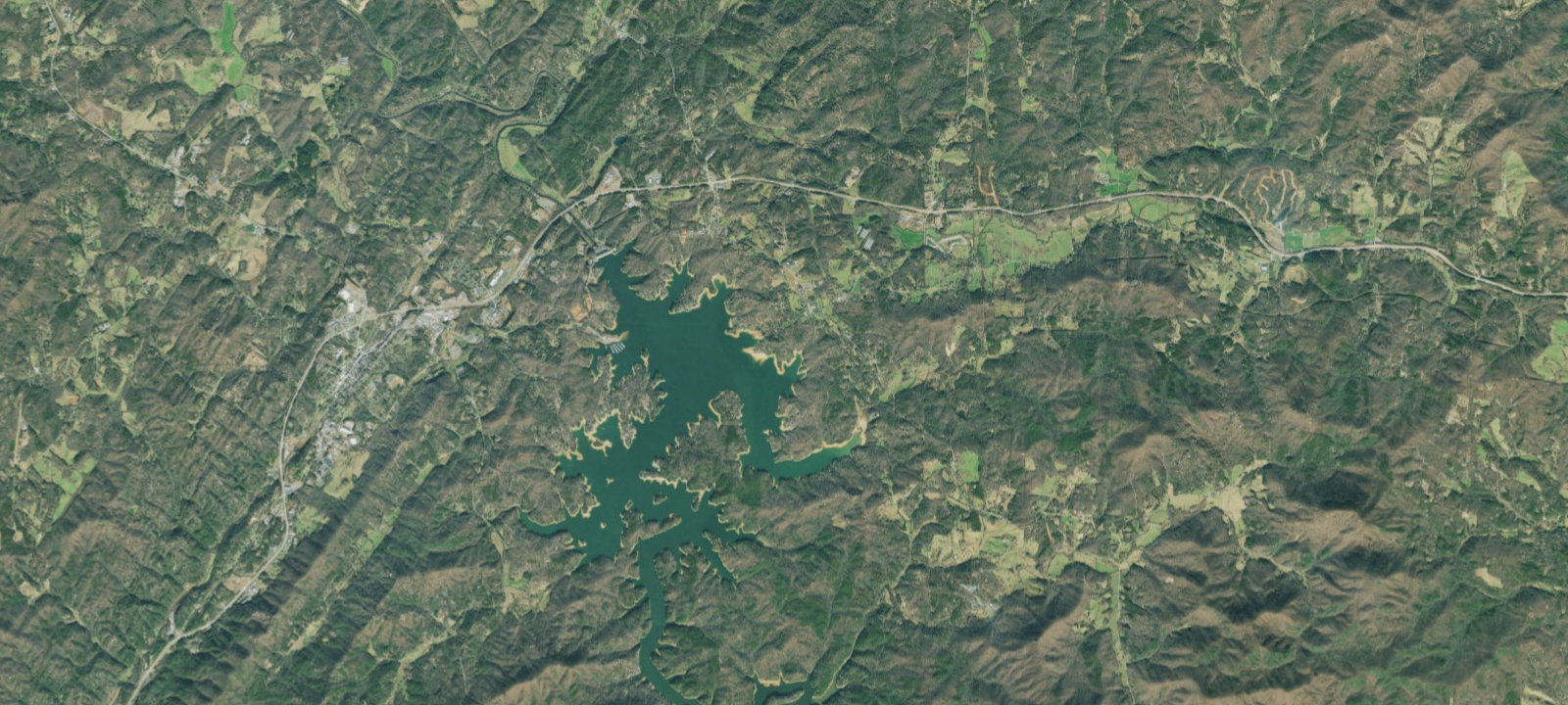 Map of Morganton Point