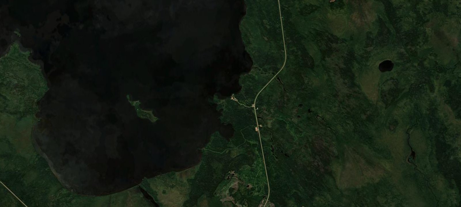 Map of Ballantyne Bay Campground