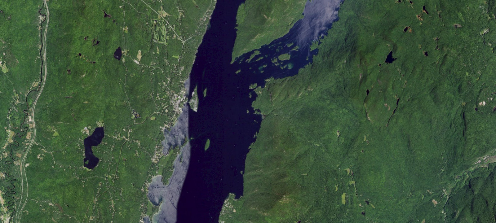 Map of Huckleberry Island