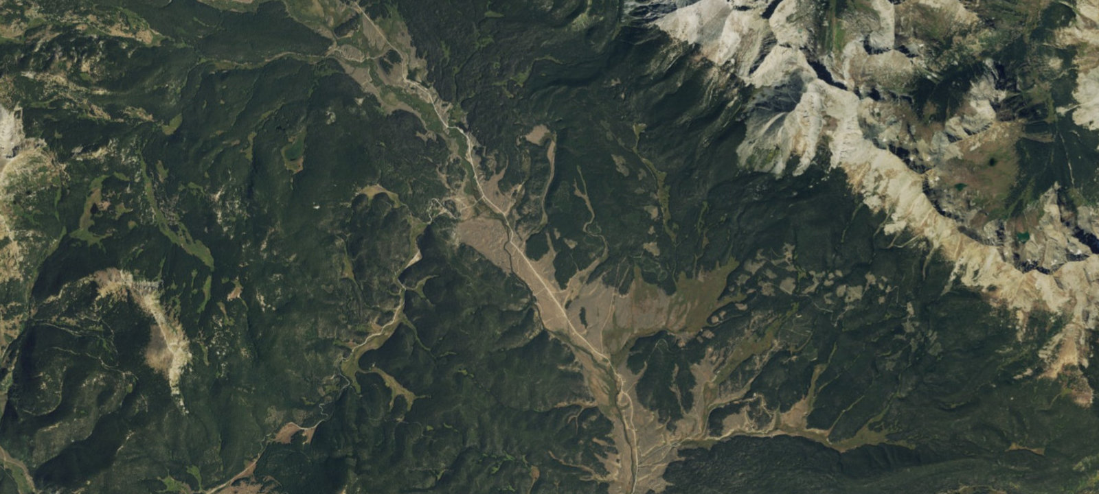 Map of Forest Road 742.3G