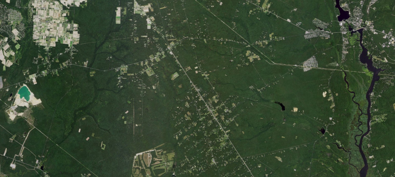 Map of Spacious Skies Campgrounds - Country Oaks