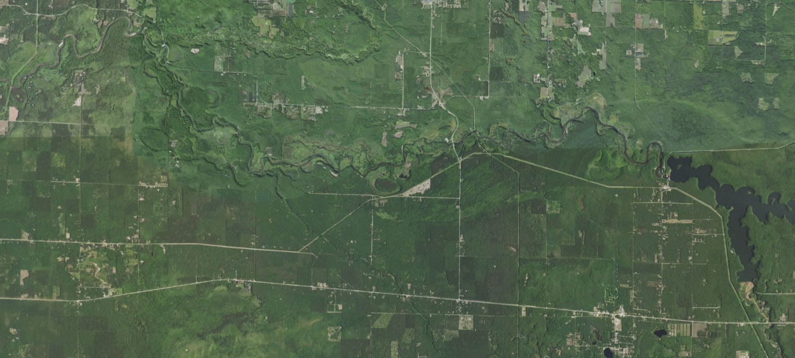 Map of Blacksmith Bayou Access