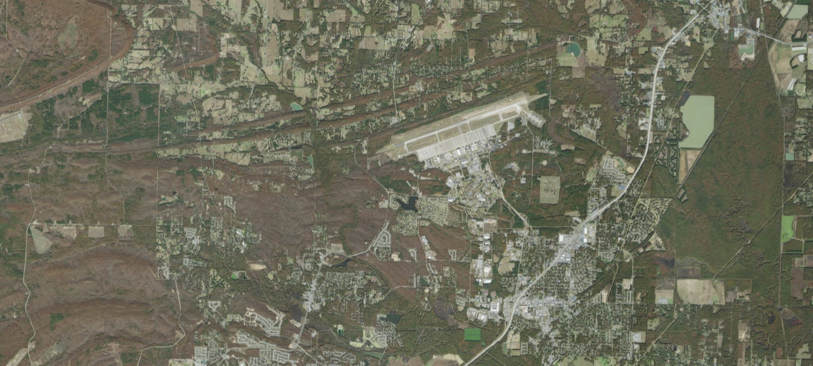 Map of Little Rock AFB FamCamp