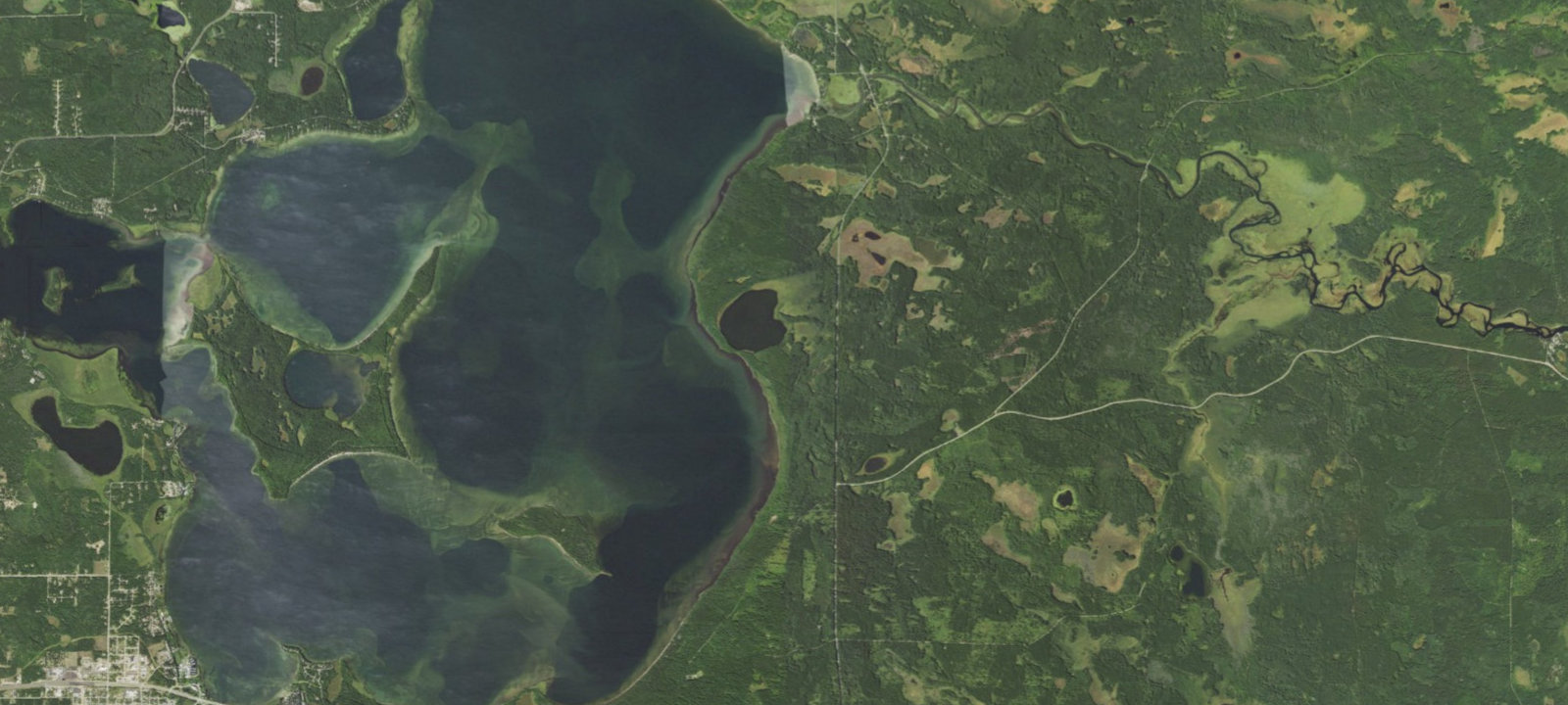 Map of Schram Lake C25