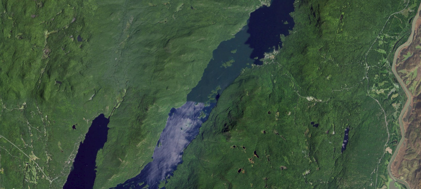 Map of Narrow Island (Lake George Islands)