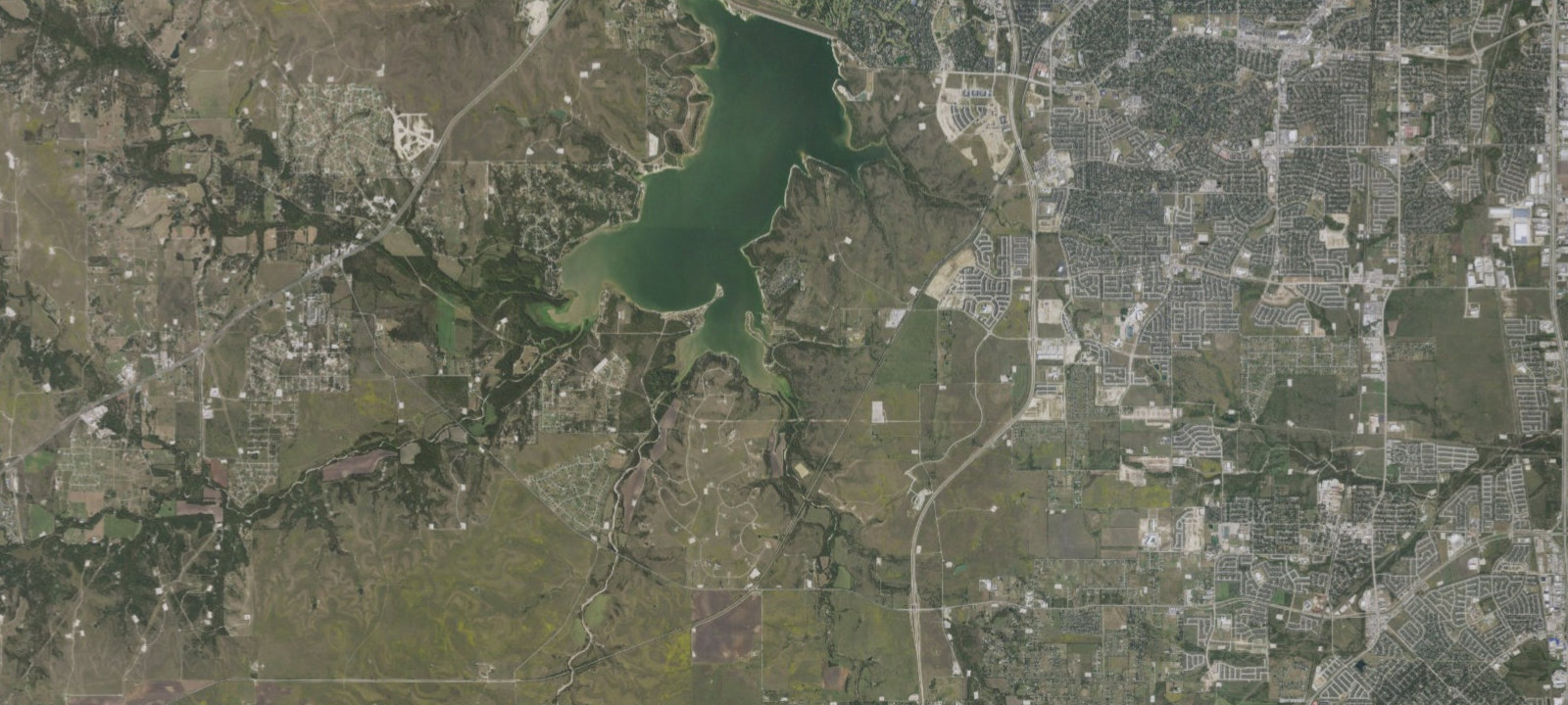Map of Rocky Creek Park (Benbrook Lake)
