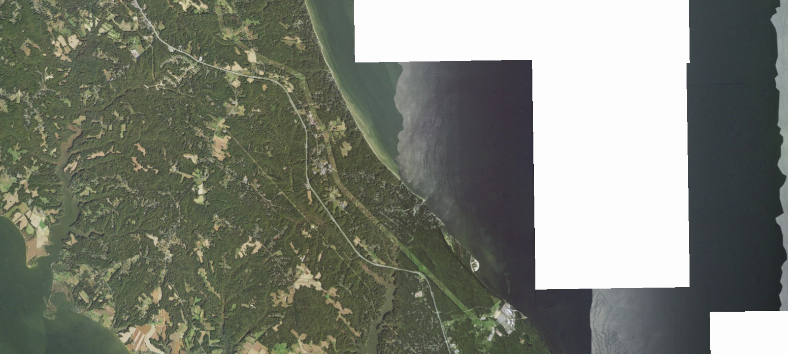 Map of Matoaka Beach Cabins