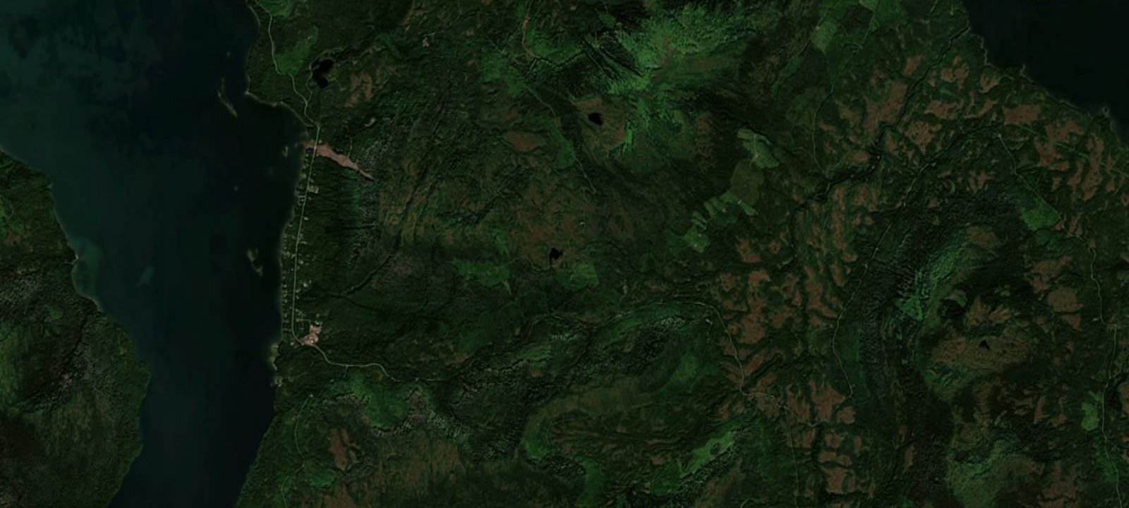 Map of Middle Ridge Cabin
