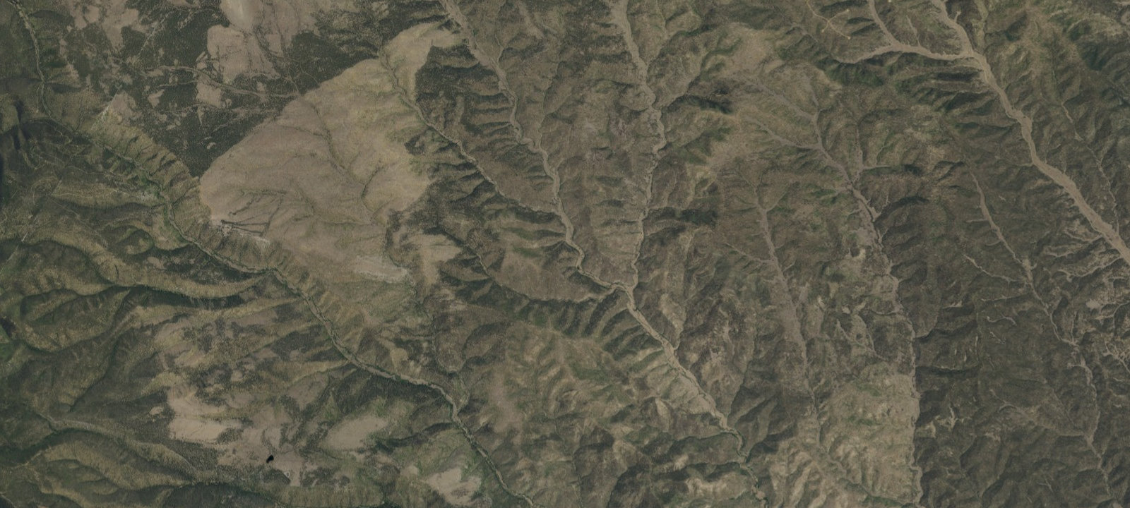 Map of North Ponil Camp