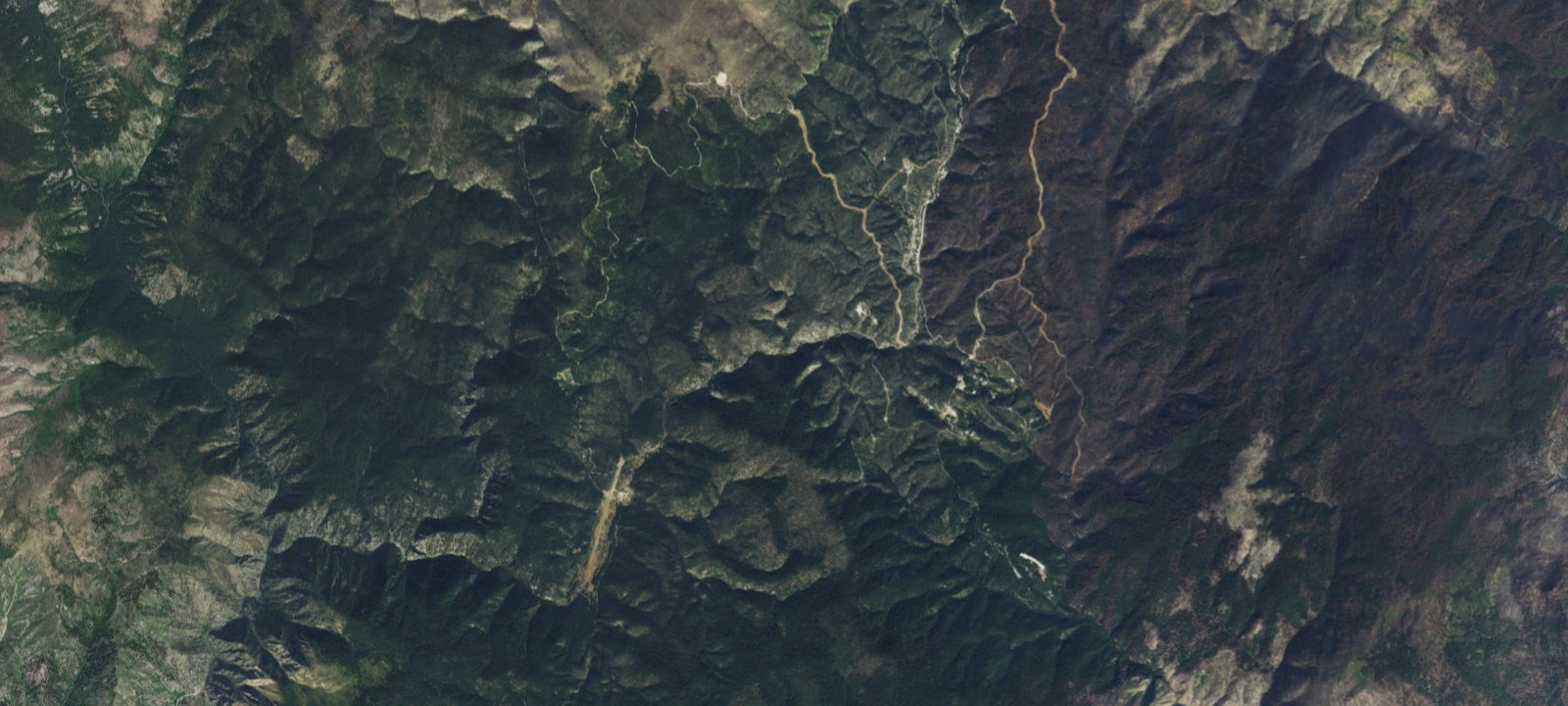 Map of Sam's Creek Campground
