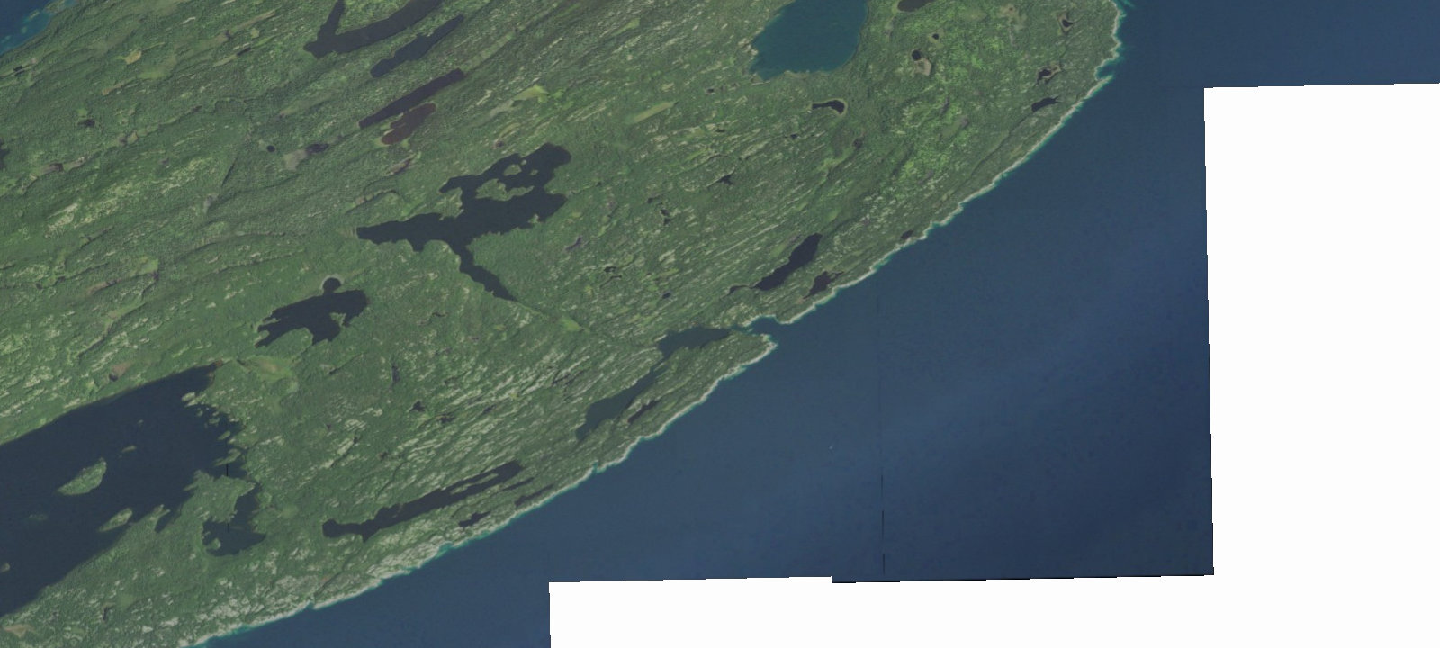 Map of Chippewa Harbor