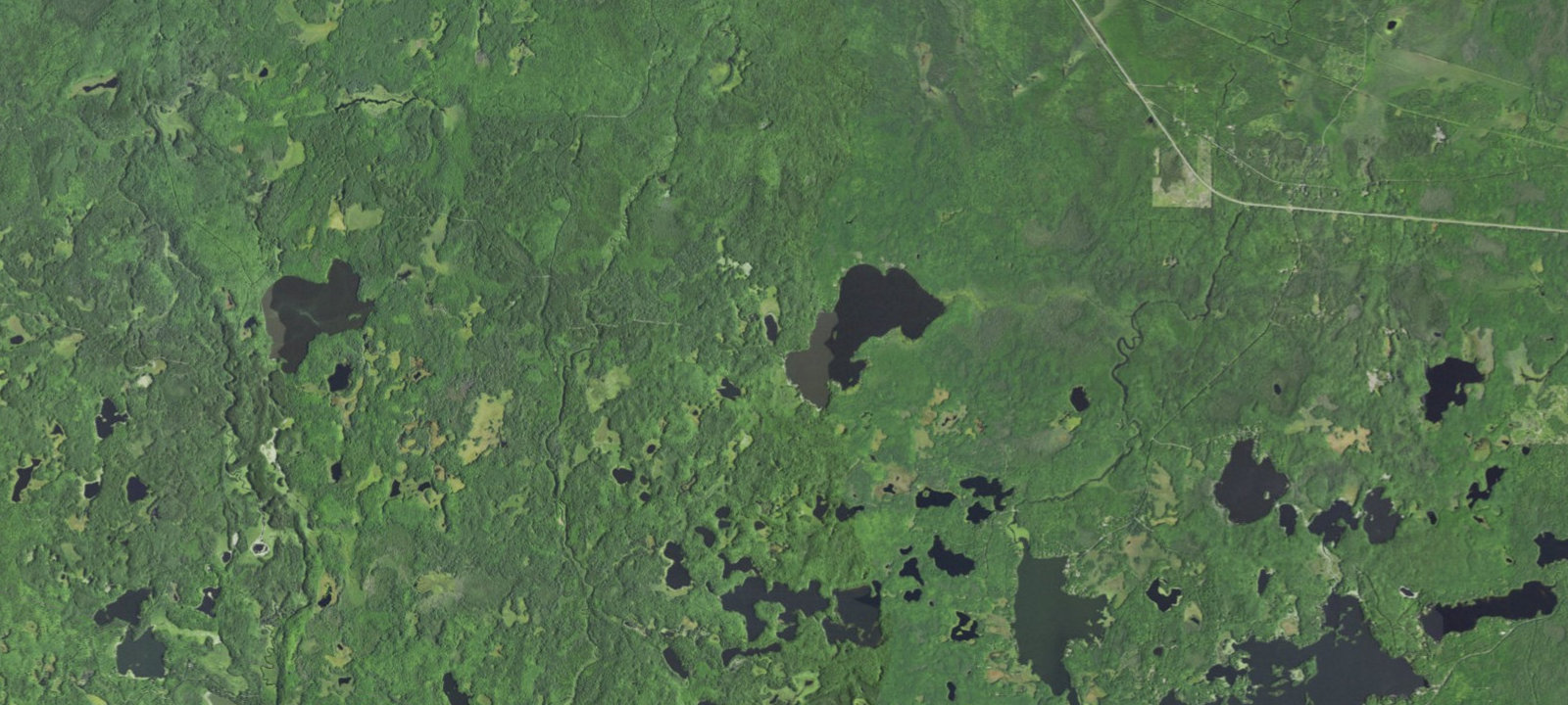 Map of Langford Lake Camp